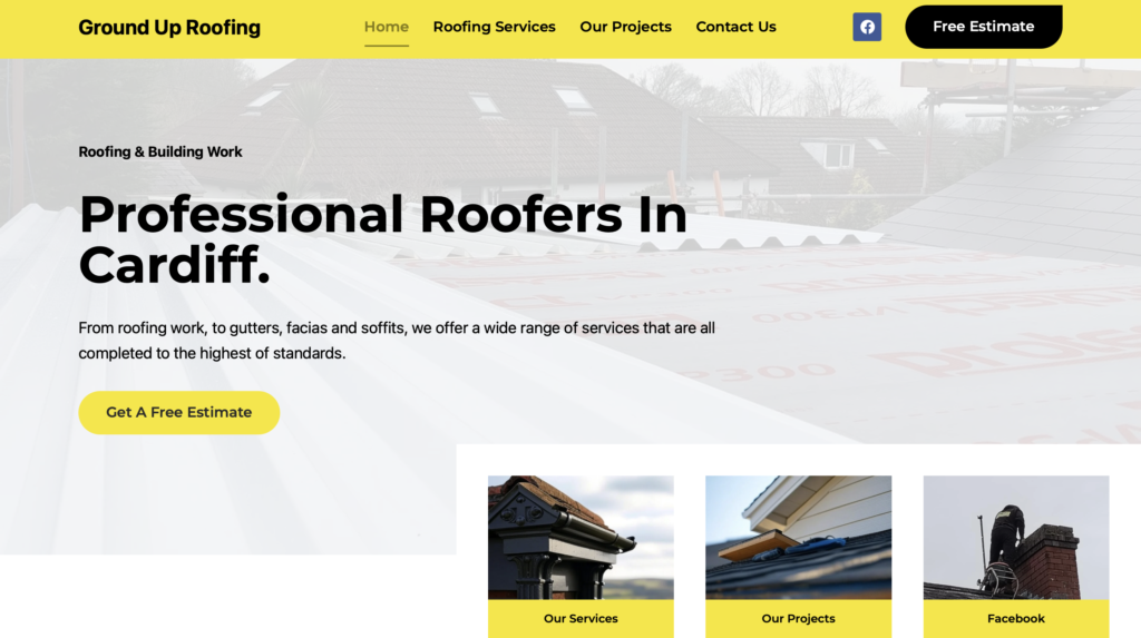 websites for roofers in the UK